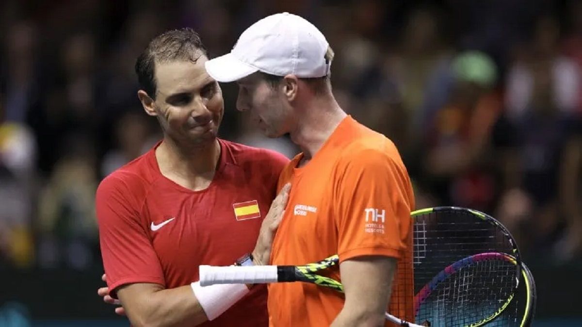 Nadal cayó ante Van de Zandschulp en el inicio de su despedida