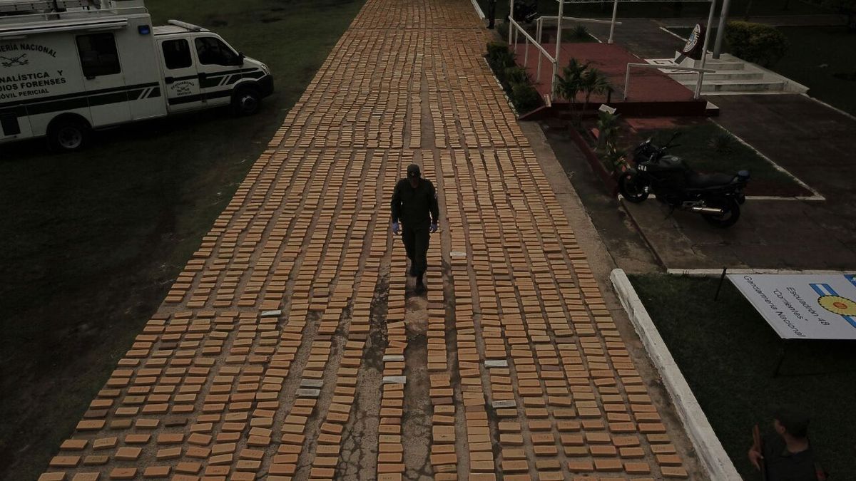 Increíble decomiso de más de 4 toneladas de marihuana en Corrientes