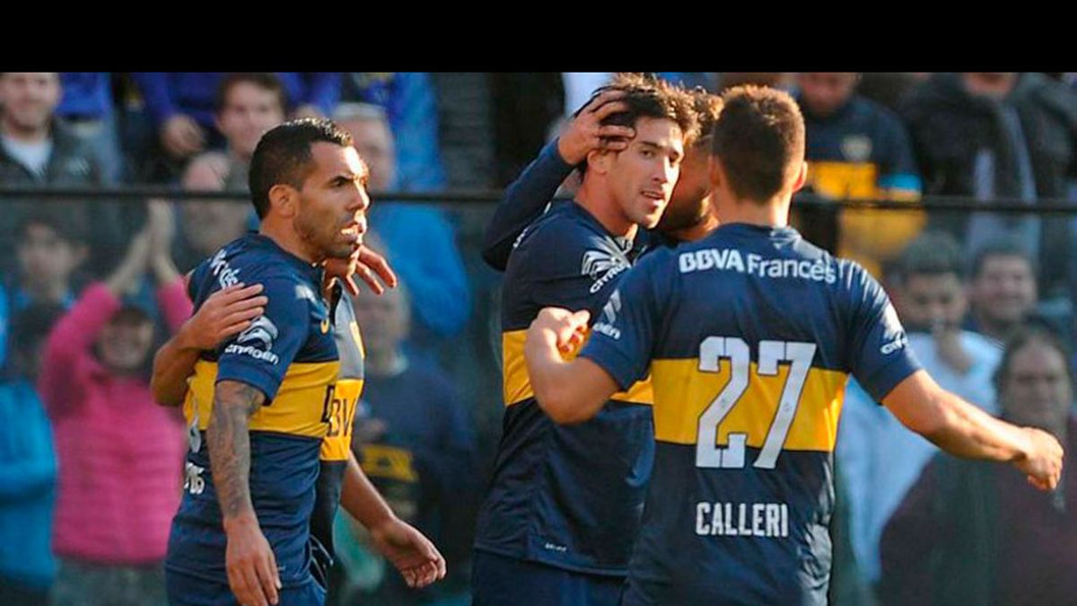 Boca le ganó 2 a 0 a Godoy Cruz y se afianza en la punta