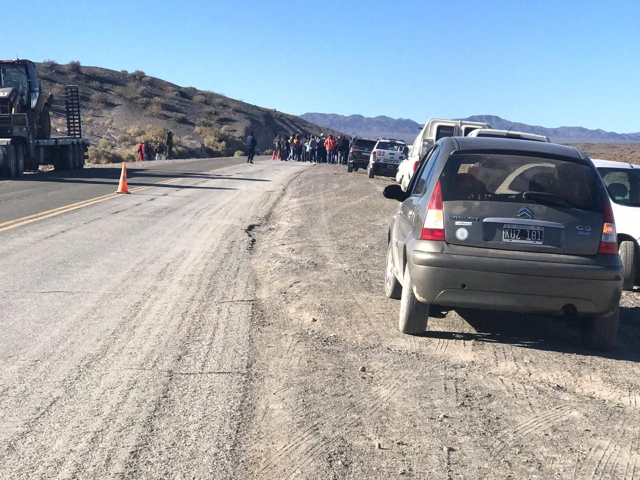 Vialidad Provincial ayudará a habilitar el tránsito la Ruta Nacional