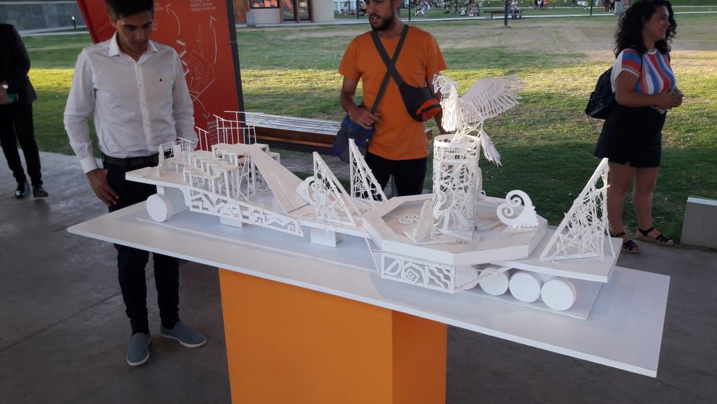 FNS 2020: maqueta carruaje de Calingasta