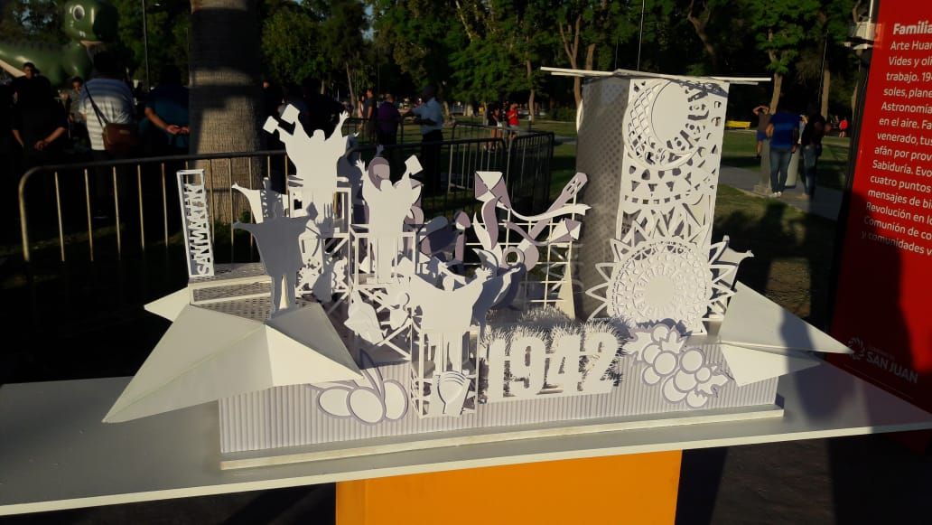 FNS 2020: maqueta carruaje de San Martín