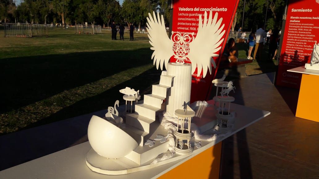 FNS 2020: maqueta carruaje de Rivadavia