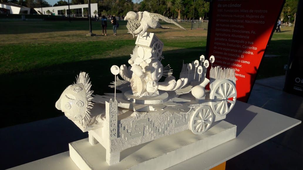 FNS 2020: maqueta carruaje de 25 de Mayo