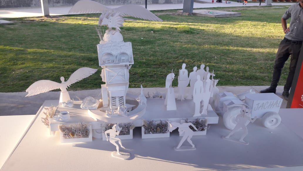 FNS 2020: maqueta carruaje de Jáchal