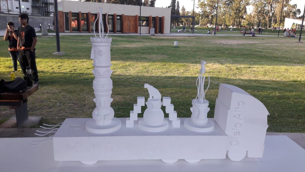 FNS 2020: maqueta carruaje de Zonda