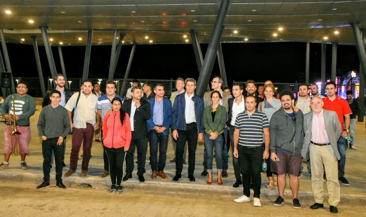 Ensayo general del Espectáculo Final y recorrido de autoridades por el predio (Foto: sanjuan8)