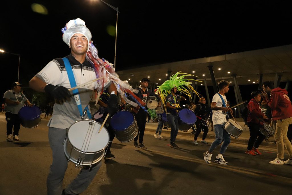 Ensayo general del Espectáculo Final y recorrido de autoridades por el predio