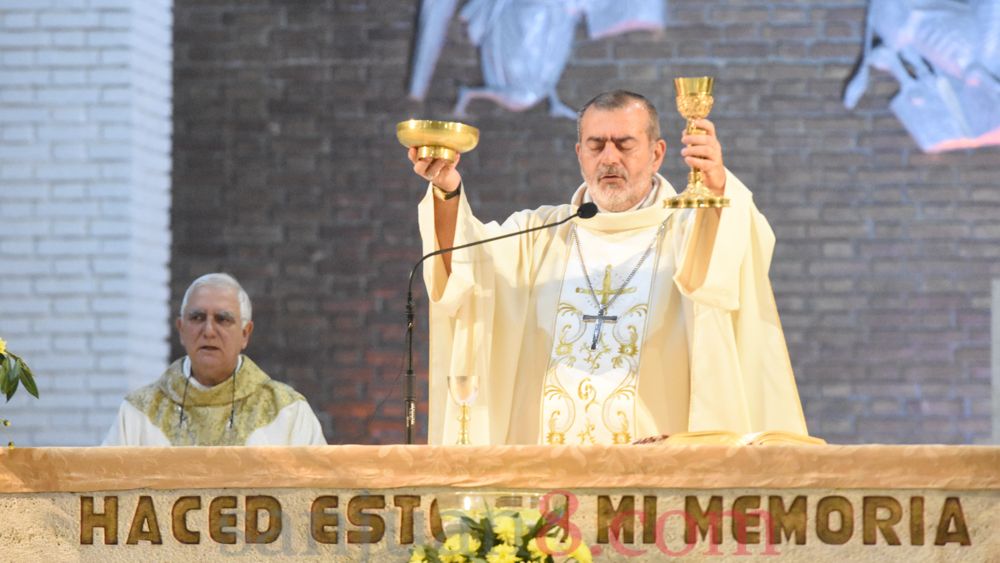 Obispo auxiliar Carlos María Domínguez. (Foto: sanjua8.com)