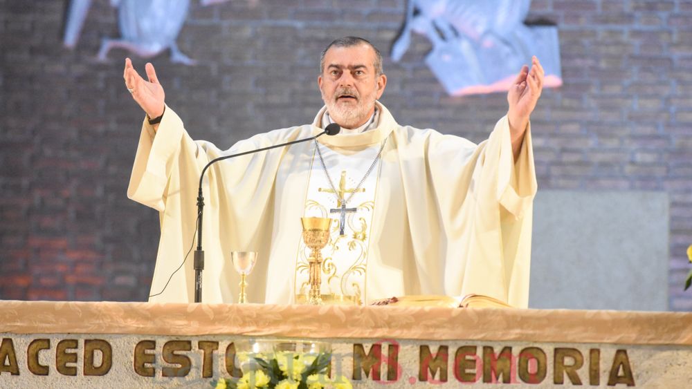 Obispo auxiliar Carlos María Domínguez. (Foto: sanjua8.com)