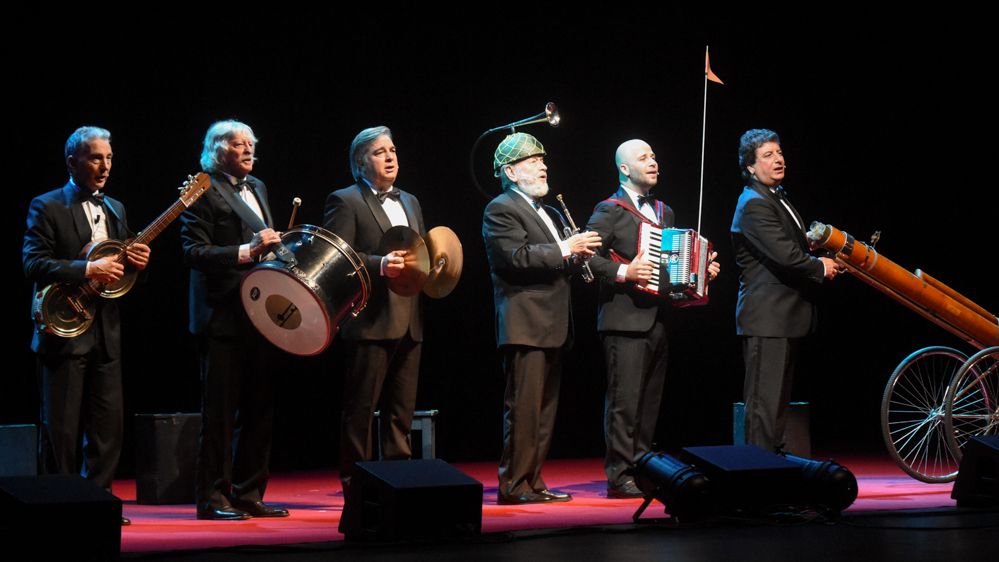 Les Luthiers en el Teatro del Bicentenario, diciembre de 2017.