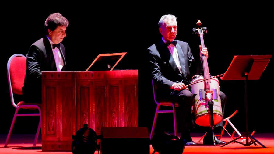 Les Luthiers en el Teatro del Bicentenario, diciembre de 2017.