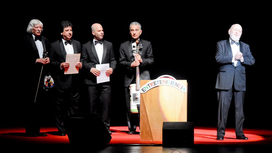 Les Luthiers en el Teatro del Bicentenario, diciembre de 2017.