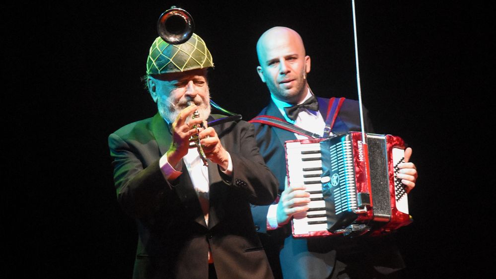 Les Luthiers en el Teatro del Bicentenario, diciembre de 2017.