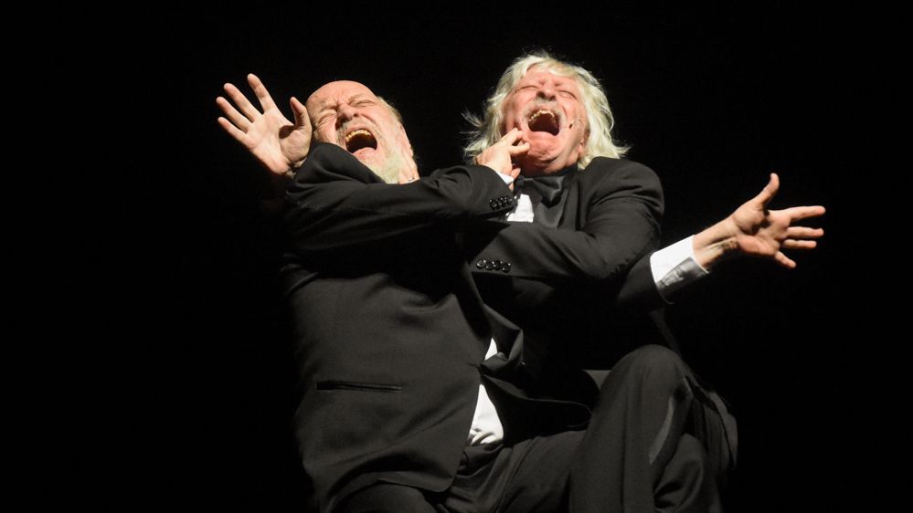 Les Luthiers en el Teatro del Bicentenario, diciembre de 2017.