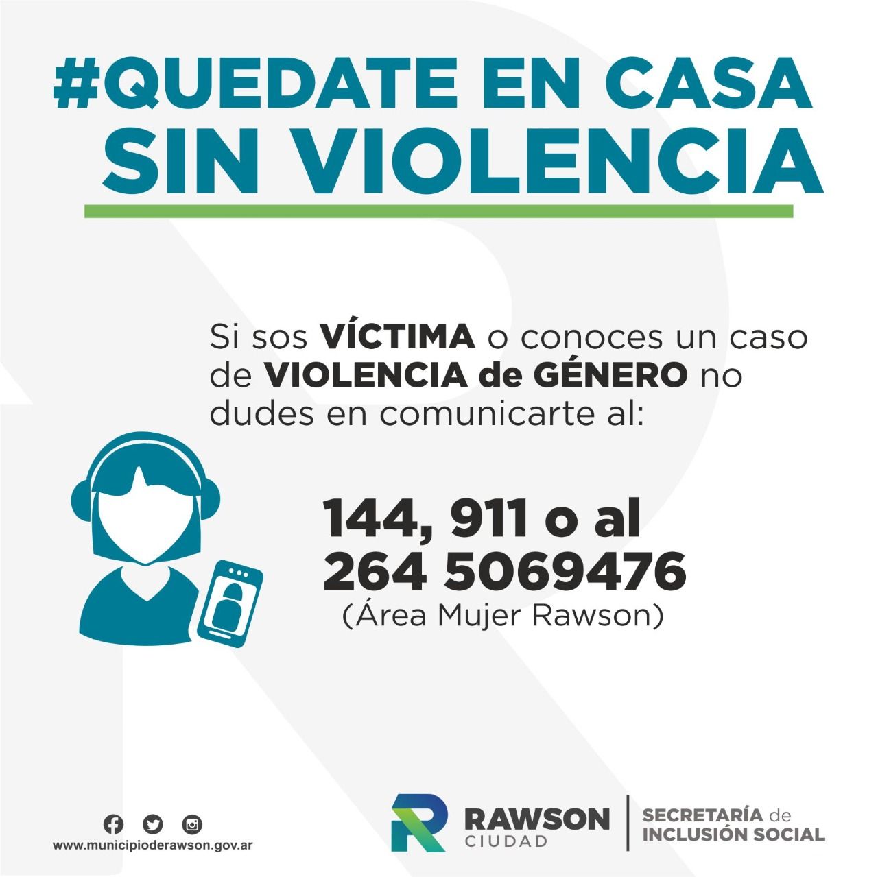 Cómo comunicarse con las áreas municipales y provincial de Dirección de la Mujer