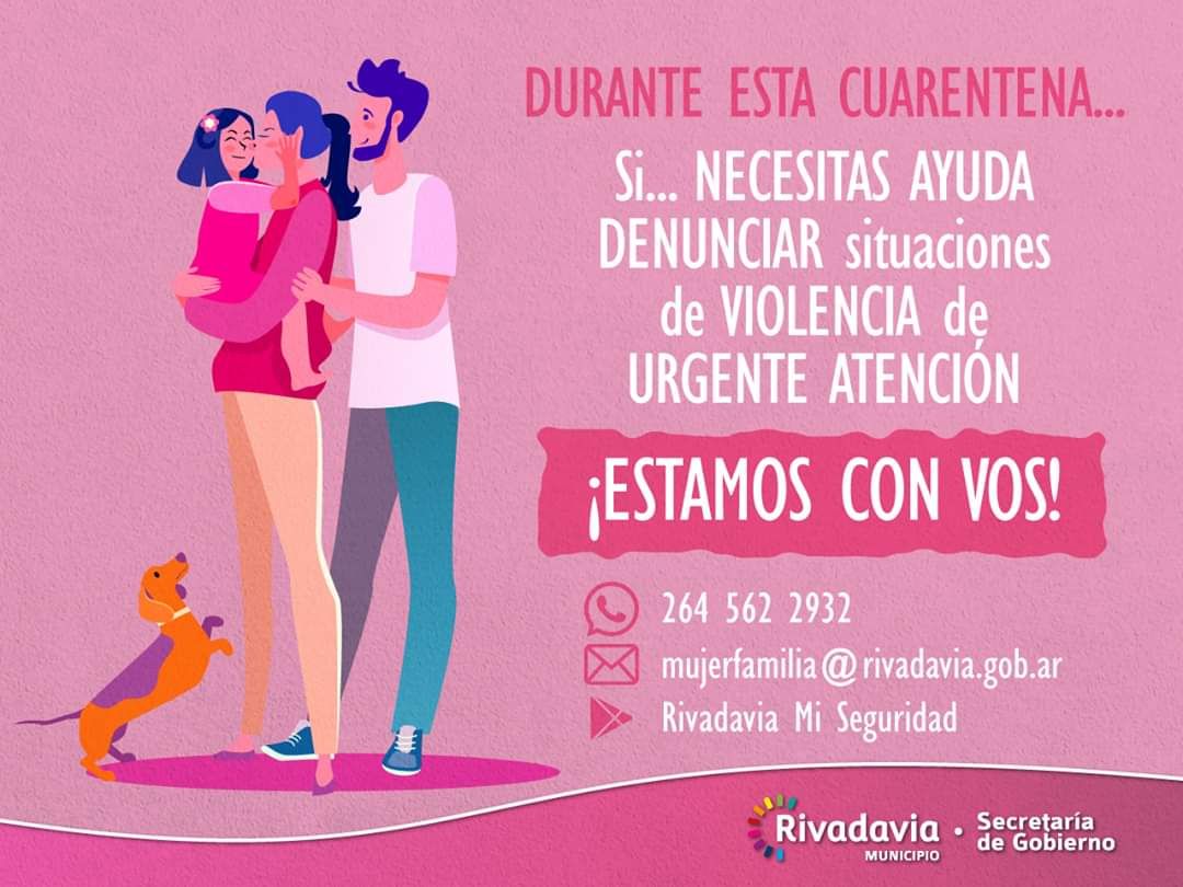 Cómo comunicarse con las áreas municipales y provincial de Dirección de la Mujer