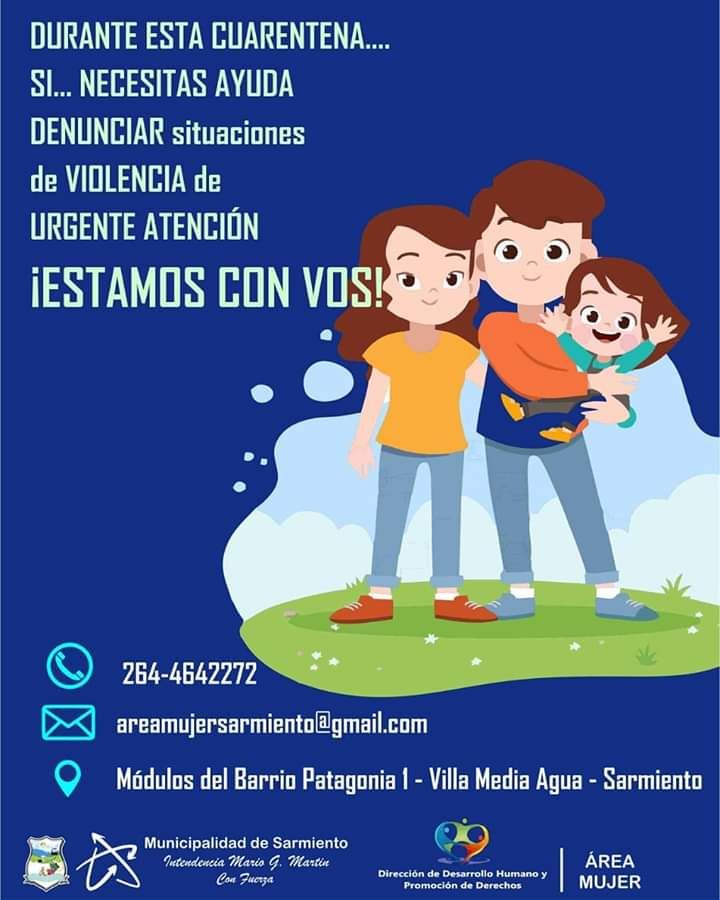 Cómo comunicarse con las áreas municipales y provincial de Dirección de la Mujer