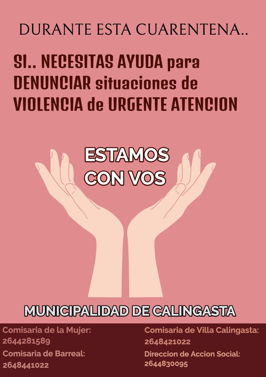 Cómo comunicarse con las áreas municipales y provincial de Dirección de la Mujer