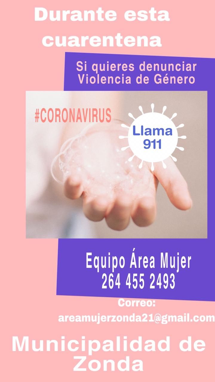 Cómo comunicarse con las áreas municipales y provincial de Dirección de la Mujer