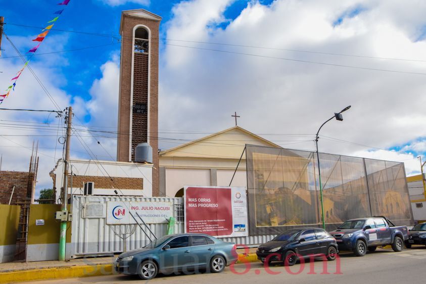 Reconstrucción del templo San José de Jáchal