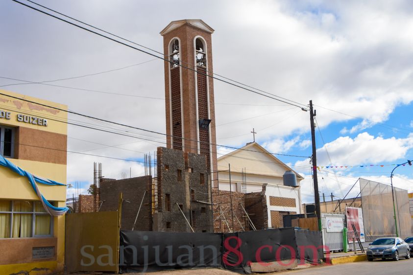Reconstrucción del templo San José de Jáchal