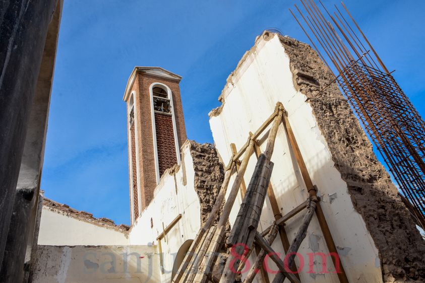 Reconstrucción del templo San José de Jáchal