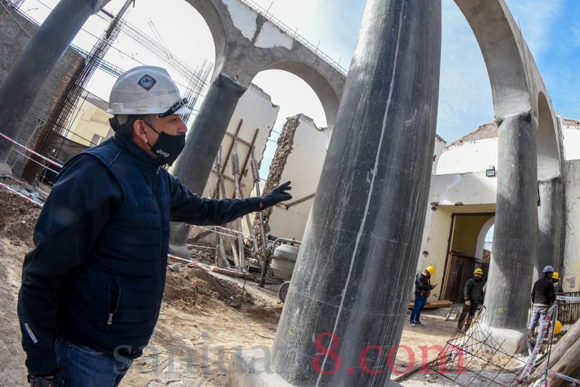 Reconstrucción del templo San José de Jáchal