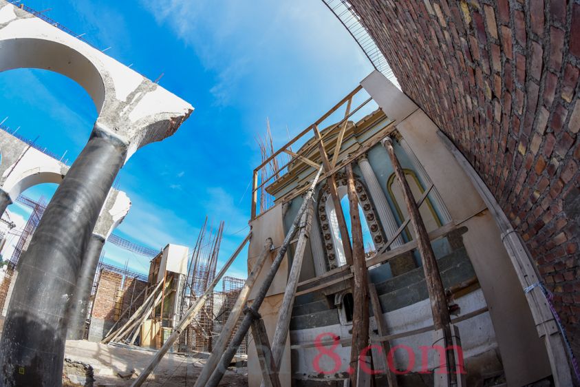 Reconstrucción del templo San José de Jáchal