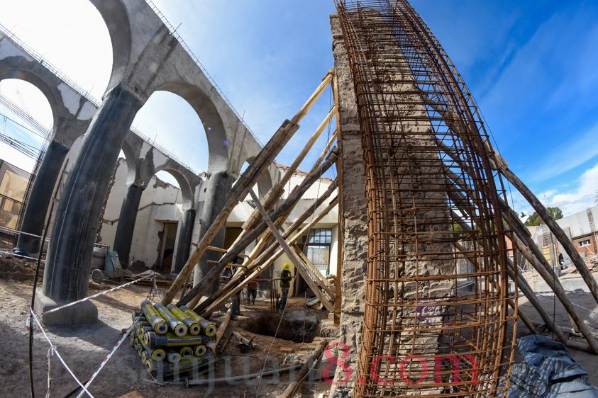 Reconstrucción del templo San José de Jáchal