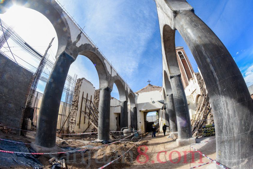 Reconstrucción del templo San José de Jáchal