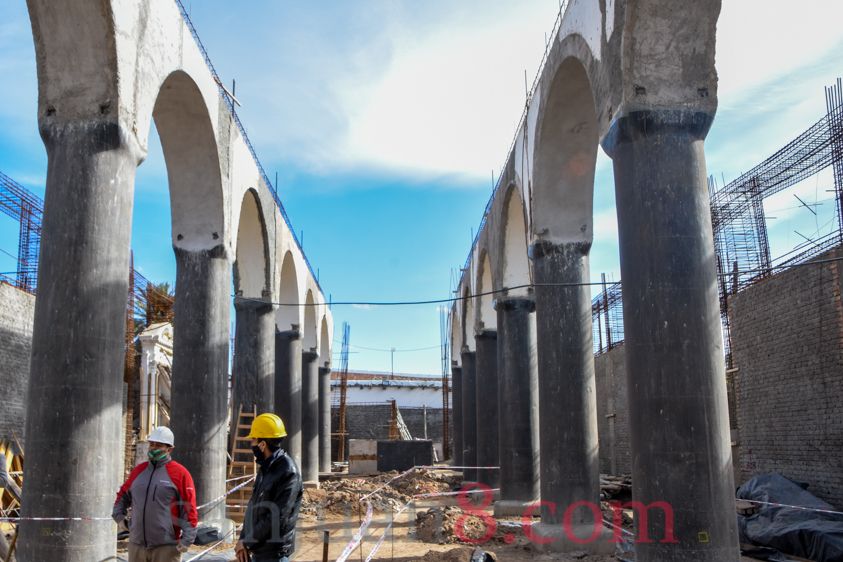 Reconstrucción del templo San José de Jáchal
