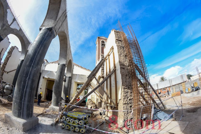 Reconstrucción del templo San José de Jáchal