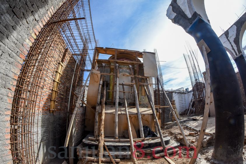 Reconstrucción del templo San José de Jáchal