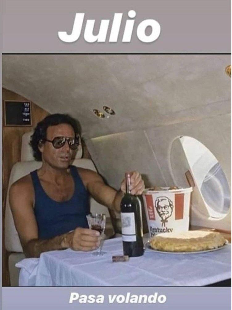 Los memes de Julio.