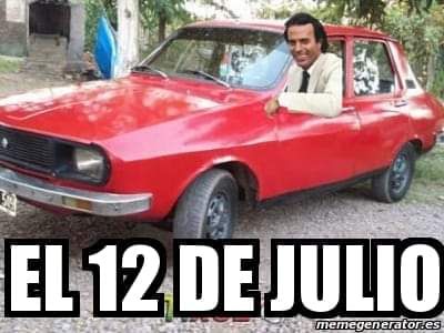 Los memes de Julio.