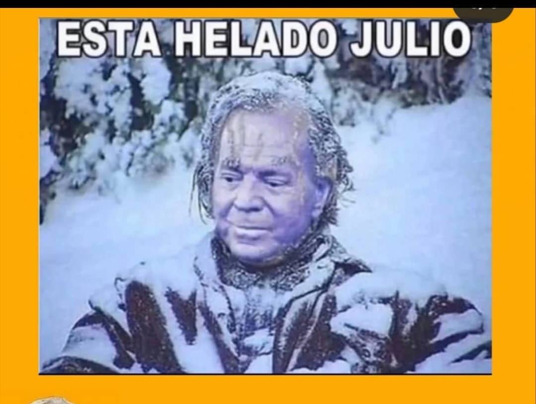 Los memes de Julio.