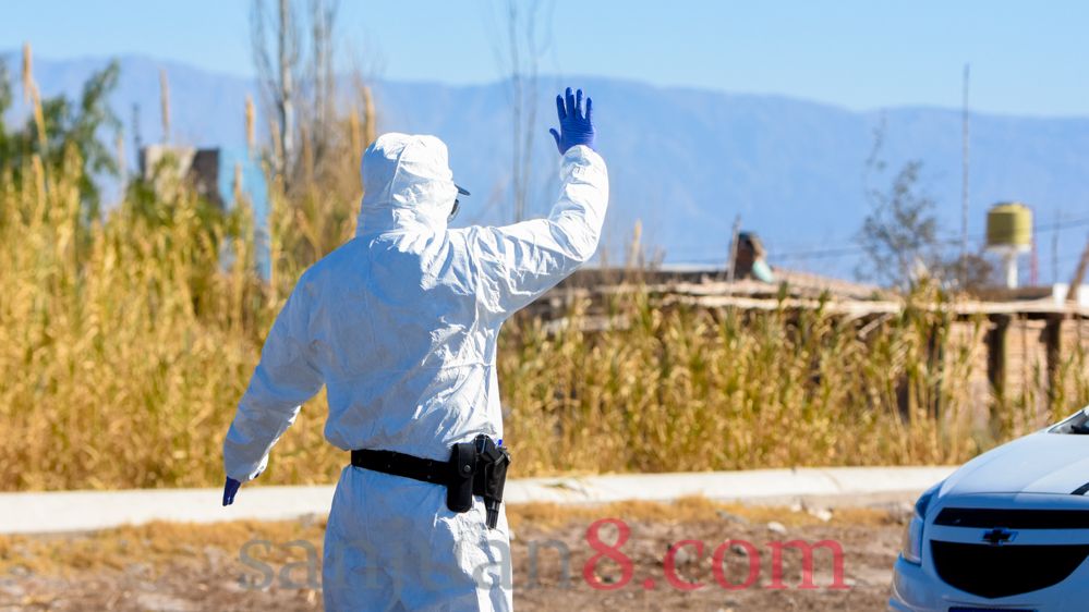 Control transporte - operativo - colectivos - camiones (Fotos: sj8)