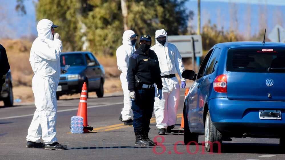 Control transporte - operativo - colectivos - camiones (Fotos: sj8)
