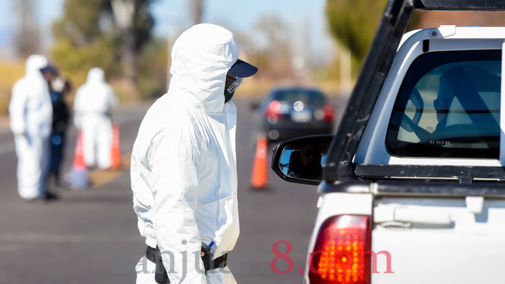 Control transporte - operativo - colectivos - camiones (Fotos: sj8)