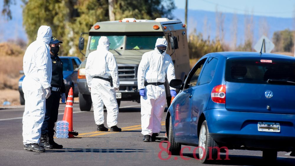 Control transporte - operativo - colectivos - camiones (Fotos: sj8)