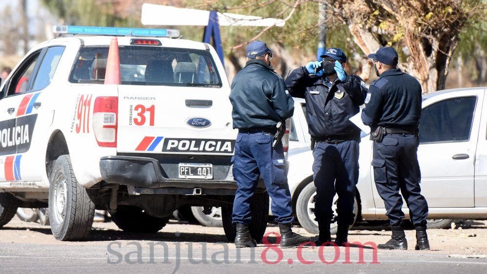 Control transporte - operativo - colectivos - camiones (Fotos: sj8)
