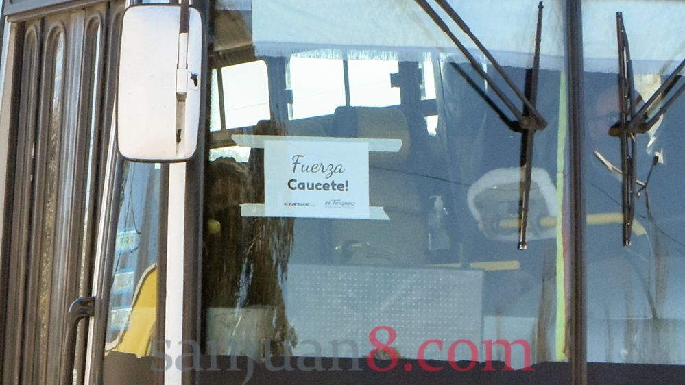 Control transporte - operativo - colectivos - camiones (Fotos: sj8)