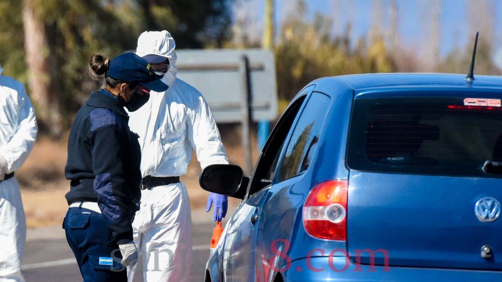 Control transporte - operativo - colectivos - camiones (Fotos: sj8)