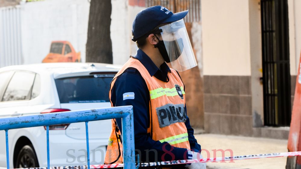 COVID-19 en un geriátrico de Rawson (Foto: sj8)