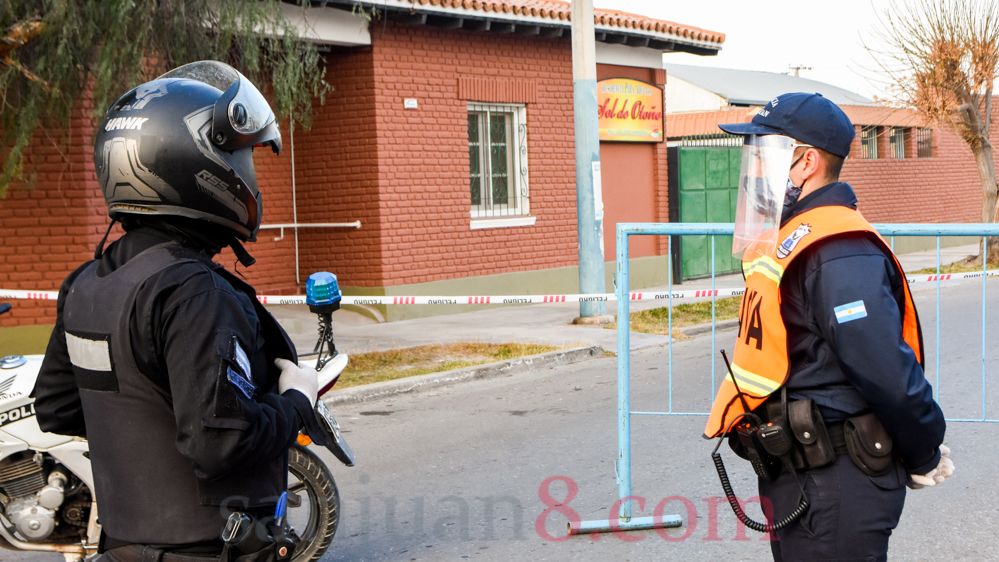 COVID-19 en un geriátrico de Rawson (Foto: sj8)