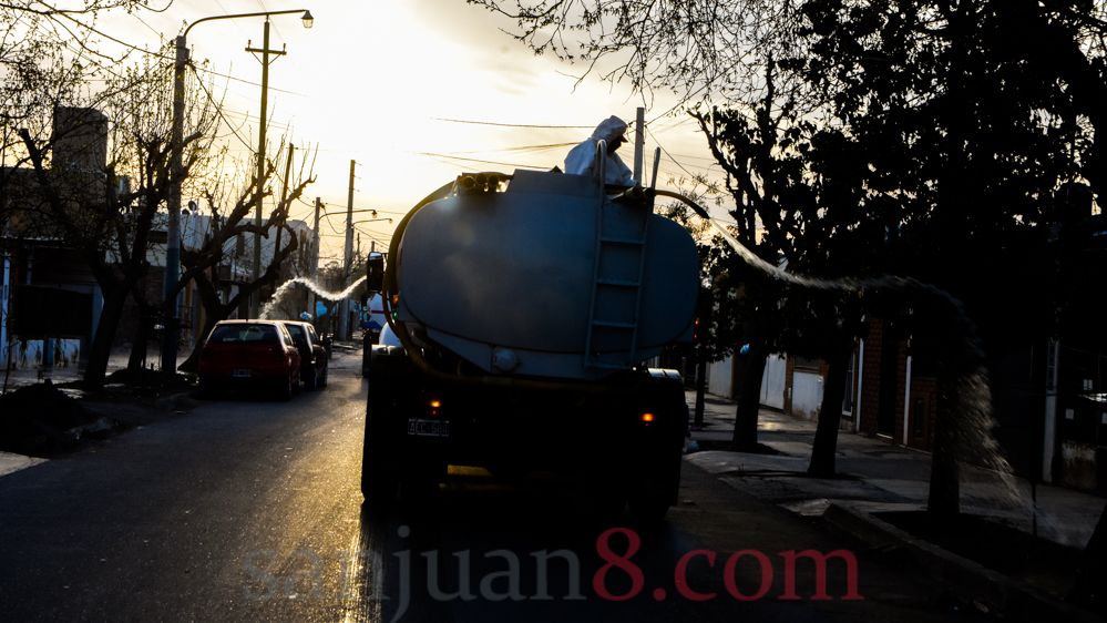 COVID-19 en un geriátrico de Rawson (Foto: sj8)