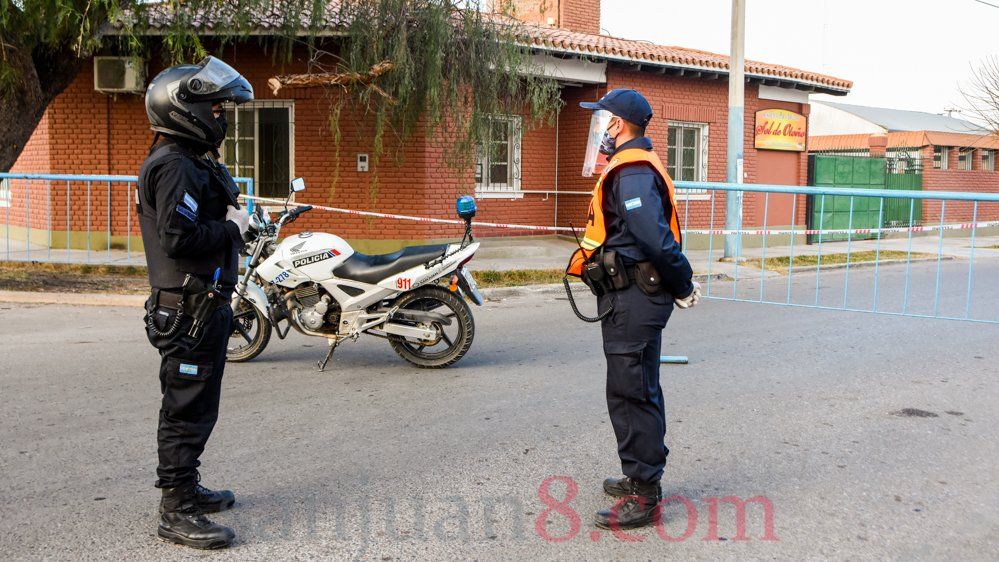 COVID-19 en un geriátrico de Rawson (Foto: sj8)