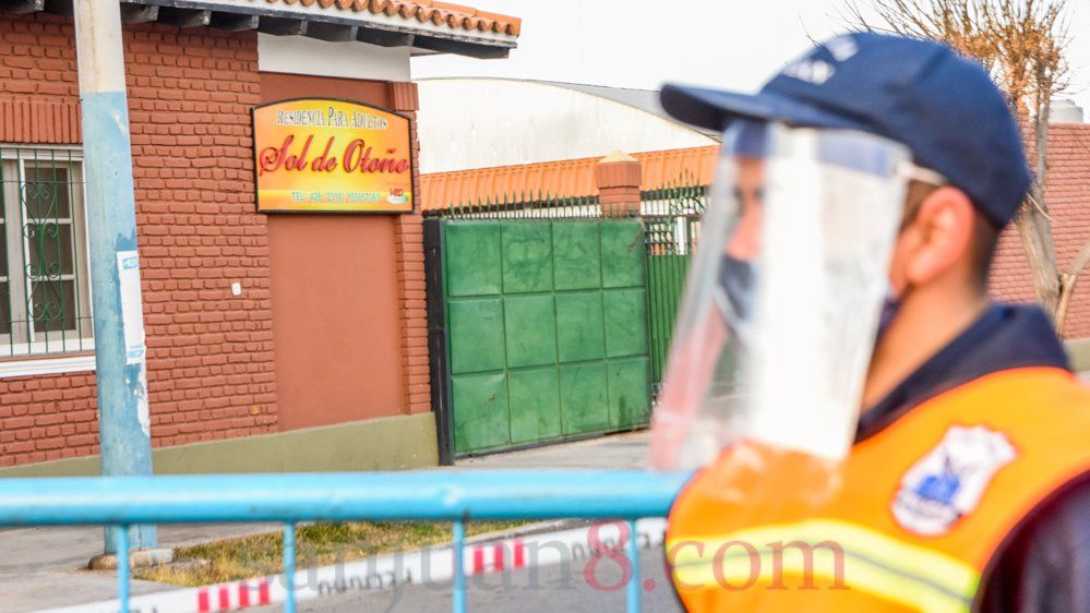 COVID-19 en un geriátrico de Rawson (Foto: sj8)