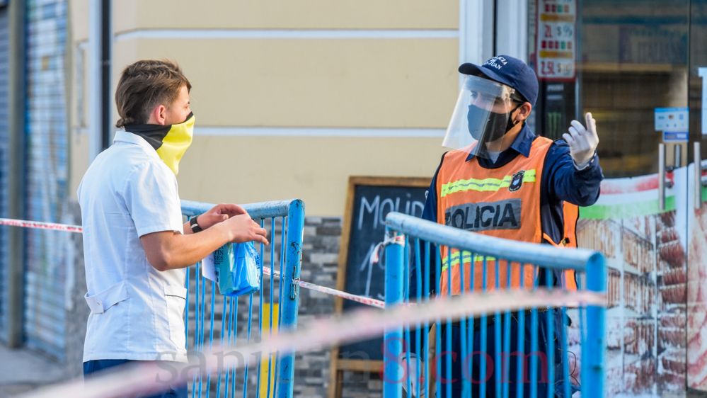 COVID-19 en un geriátrico de Rawson (Foto: sj8)